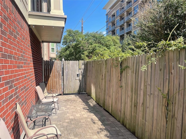 view of patio / terrace