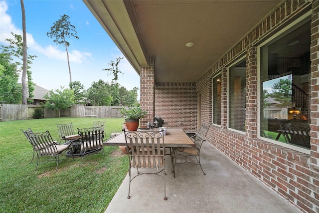 view of patio