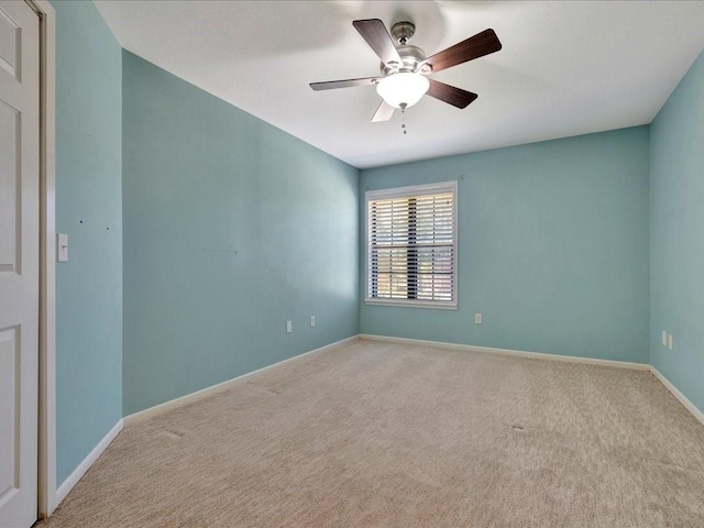 502 Crown Colony Dr, Lufkin, TX 75901 - carpeted empty room with ceiling fan and baseboards