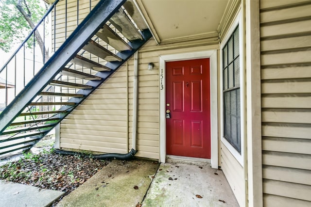 view of entrance to property