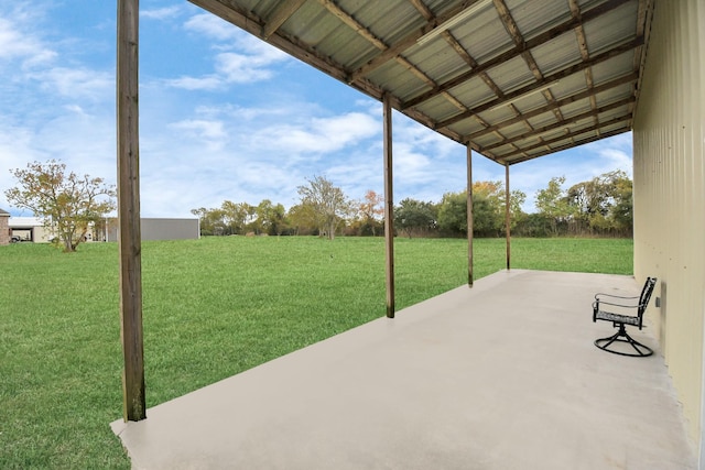 view of patio