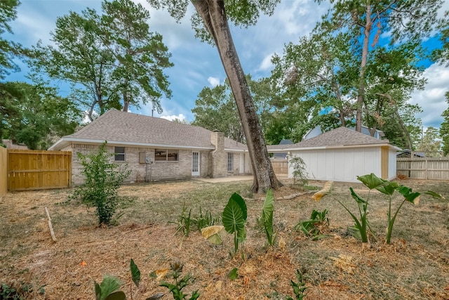 view of rear view of house