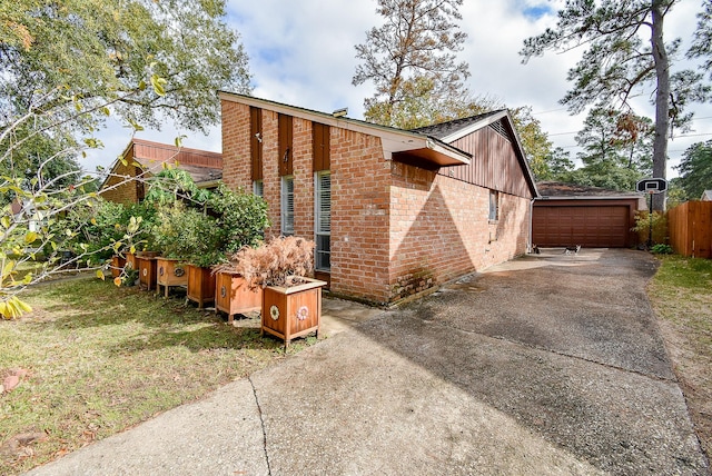 view of property exterior