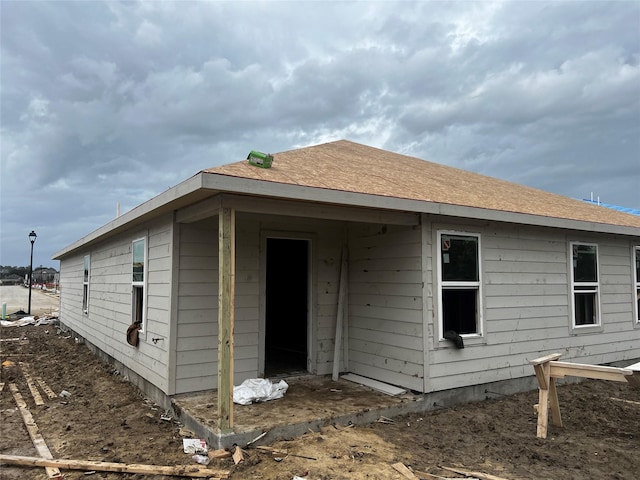 view of rear view of house