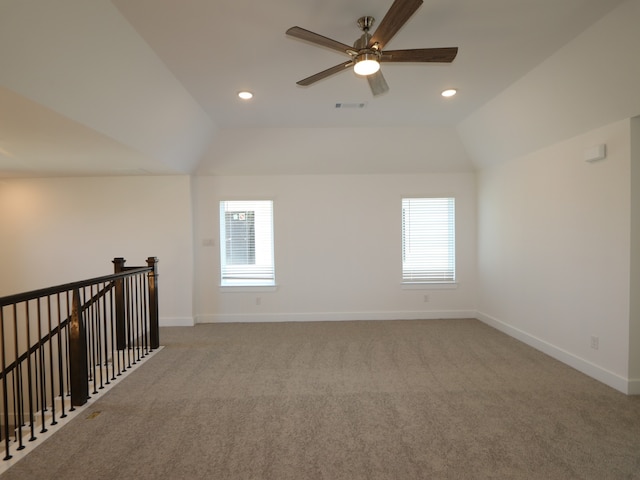 8327 Oceanmist Cove Dr, Cypress, TX 77433 - additional living space with visible vents, baseboards, and recessed lighting