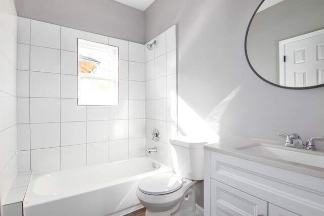 1709 Stevens St, Houston, TX 77026 - full bathroom with vanity and shower / bathtub combination