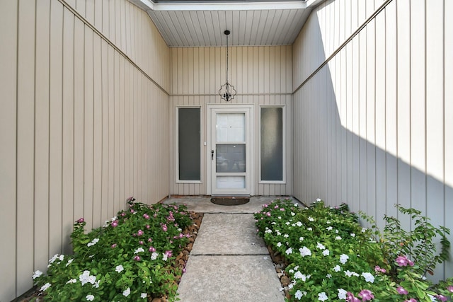 view of property entrance