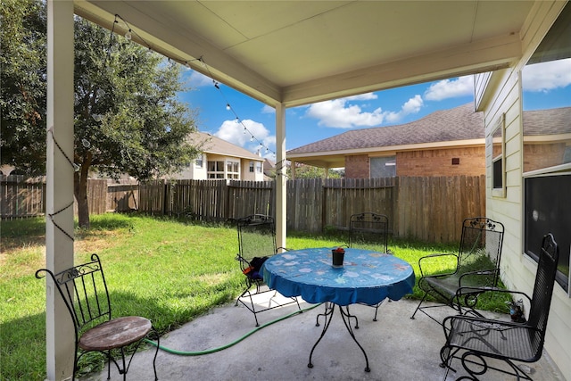 view of patio / terrace