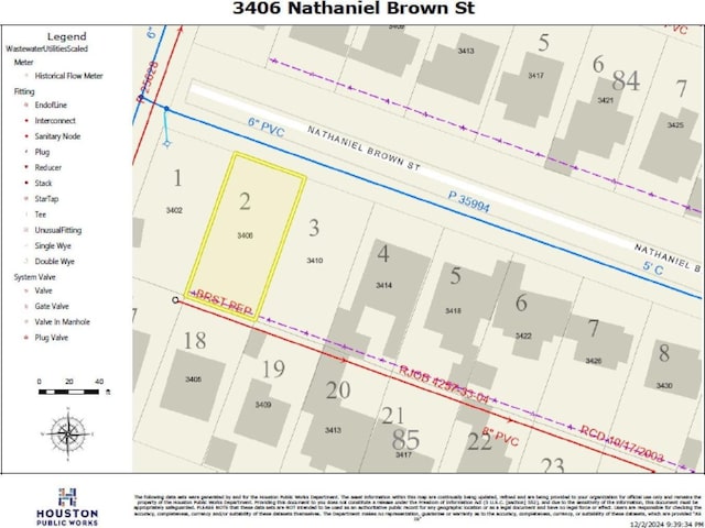 3406 Nathaniel Brown St, Houston TX, 77021 land for sale