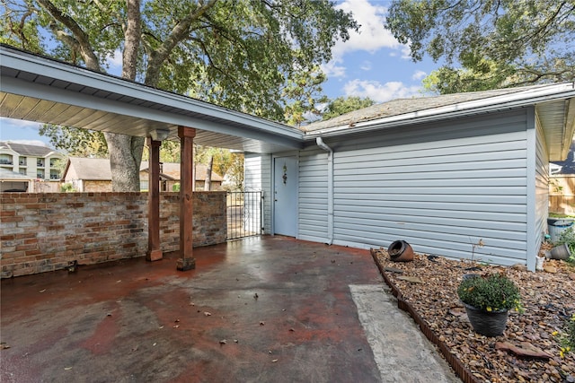 view of patio / terrace