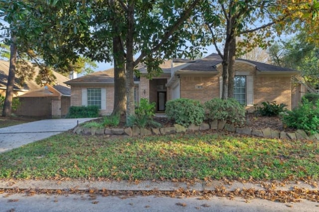 view of ranch-style home