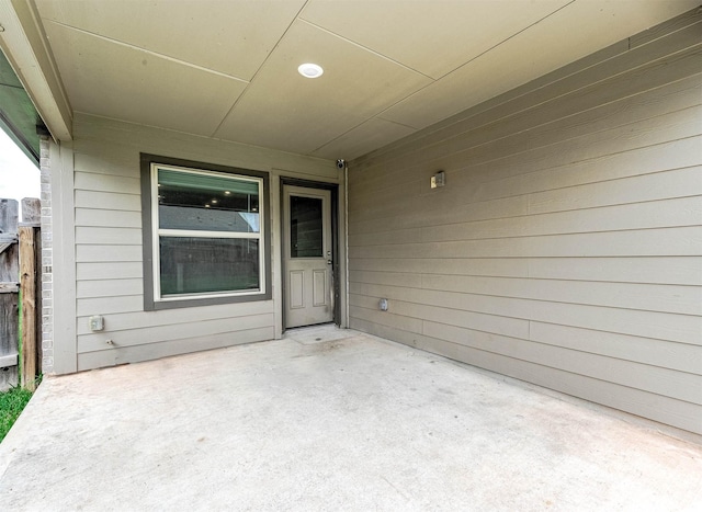 exterior space featuring a patio area