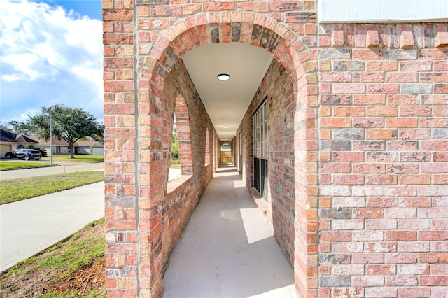 view of hallway