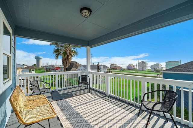 22901 Buena St, Galveston, TX 77554 - view of wooden deck