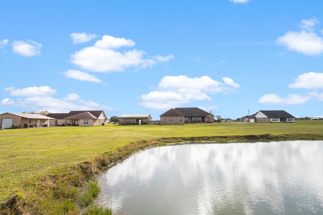 property view of water