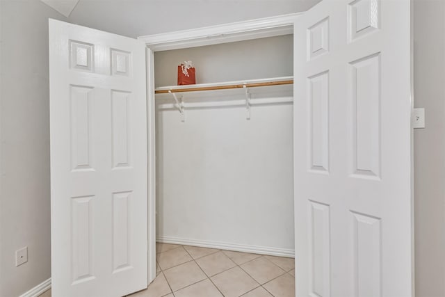 view of closet