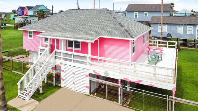 view of rear view of house