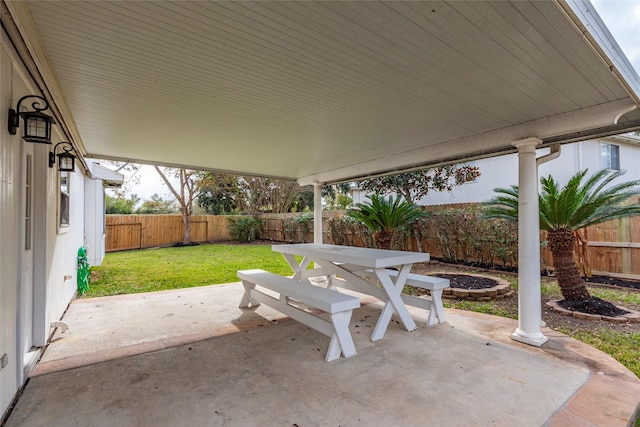 view of patio / terrace