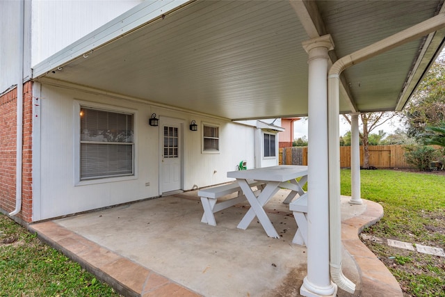 view of patio / terrace