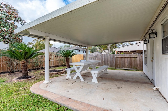 view of patio / terrace