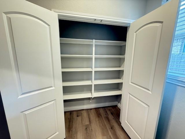 view of closet