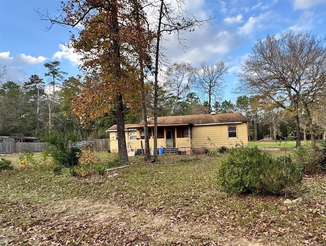 view of back of house