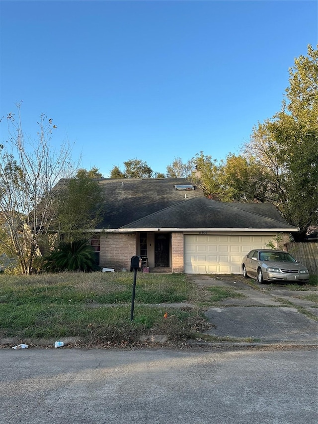 view of home's exterior featuring a garage