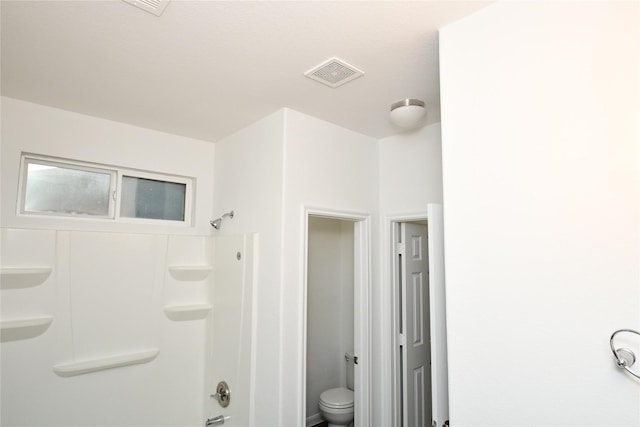 bathroom with toilet