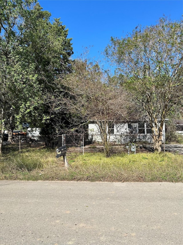 view of obstructed view of property