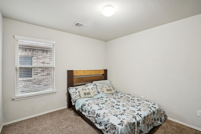 bedroom featuring carpet flooring