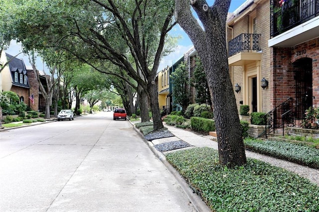 view of street