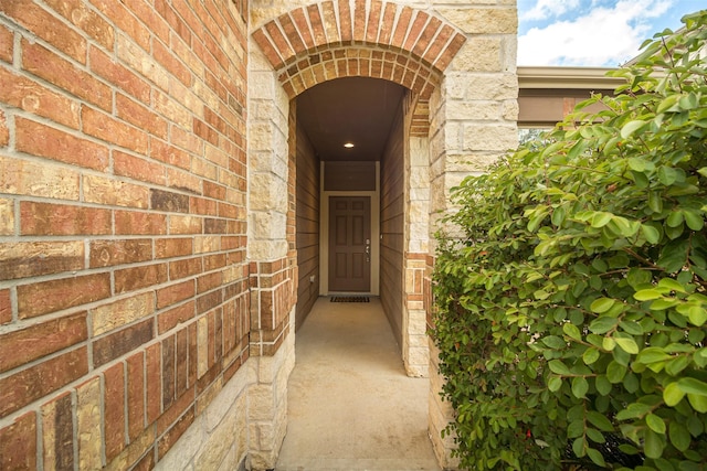 view of property entrance