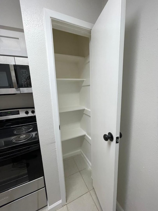 view of pantry