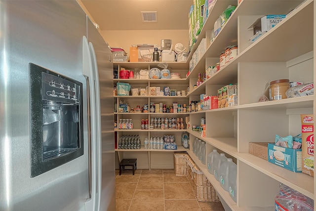 view of pantry