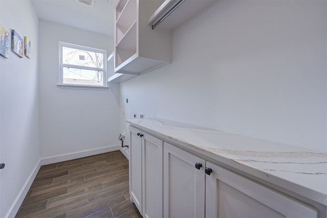 laundry area featuring electric dryer hookup