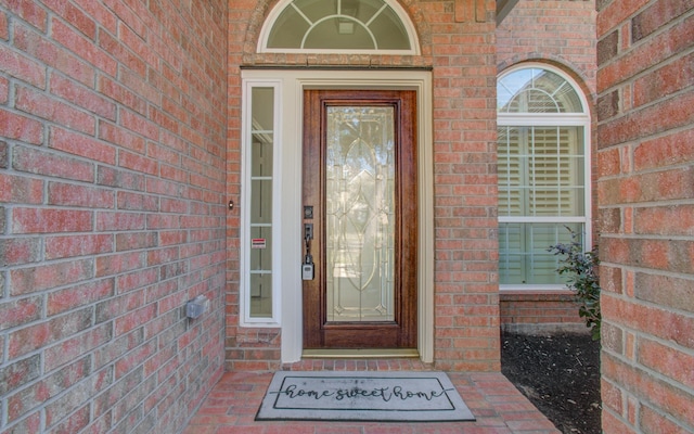 view of property entrance