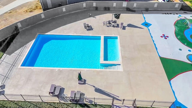 view of pool