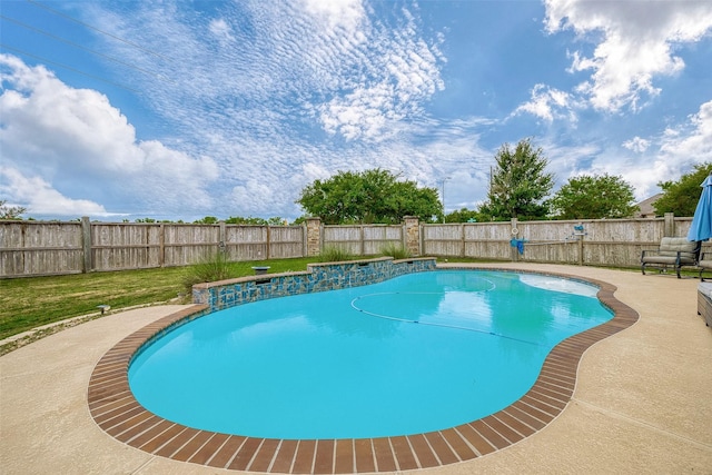 view of pool