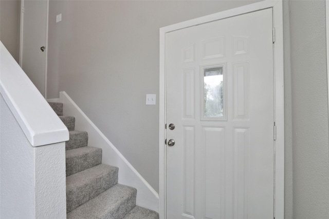 view of entrance foyer