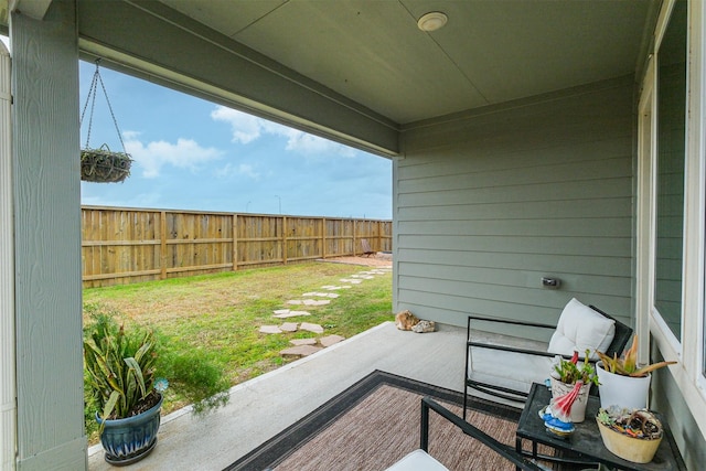 view of patio / terrace