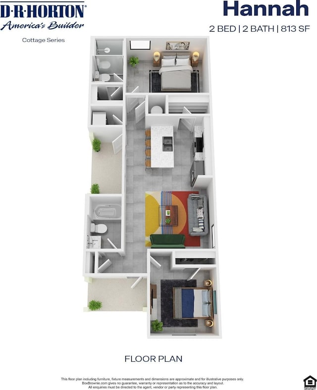 11983 Midas Ln, Willis, TX 77378 - view of floor plan / room layout