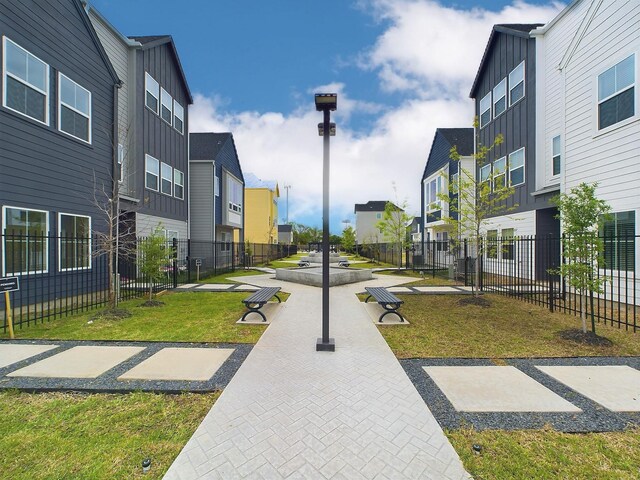 8321 Springwood Creek Ln, Houston, TX 77055 - view of property's community featuring a residential view