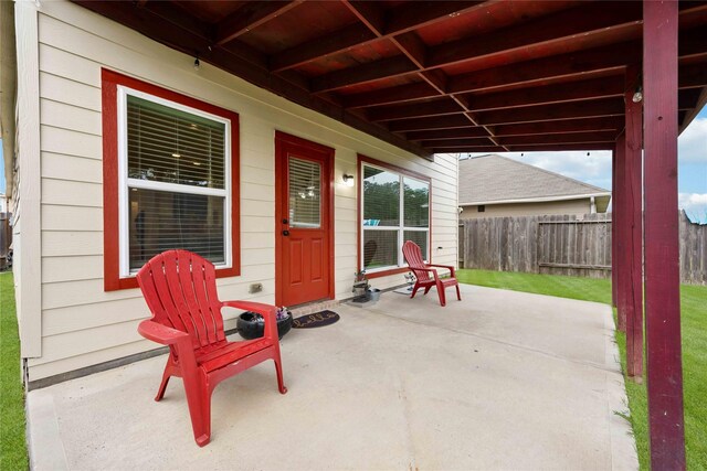 view of patio / terrace