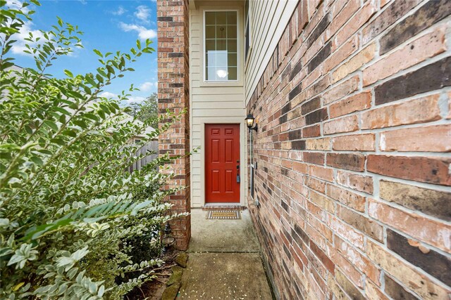 view of property entrance