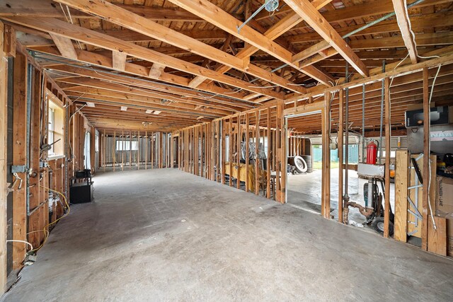 miscellaneous room featuring concrete floors