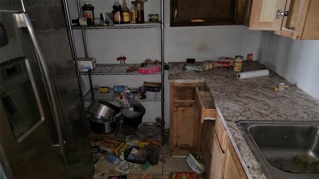 kitchen featuring sink