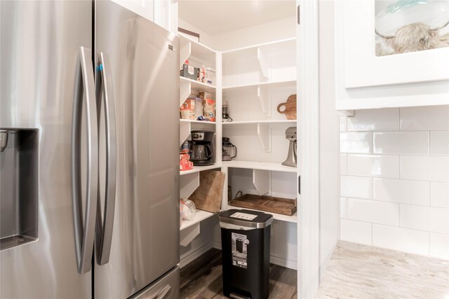 view of pantry