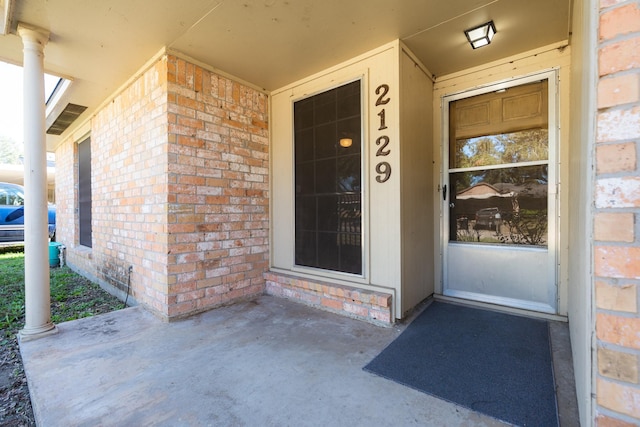 view of property entrance