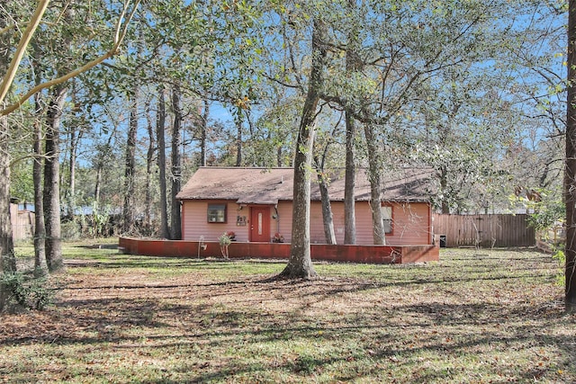 view of ranch-style home