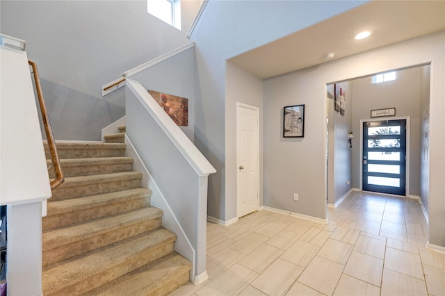 view of entrance foyer